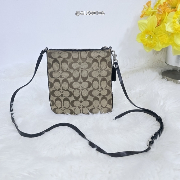 Coach Crossbody Bag - Brown and Tan - Picture 3 of 15